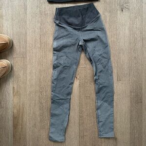 Lululemon Athletica Gray High-Waisted Leggings